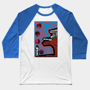 gorillaz plastic beach Baseball T-Shirt